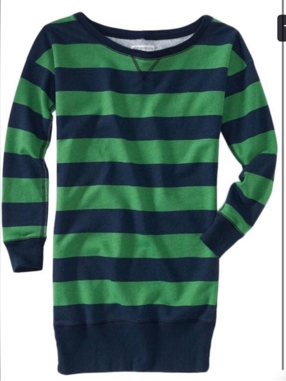 Aeropostale striped long sweatshirt women’s  large